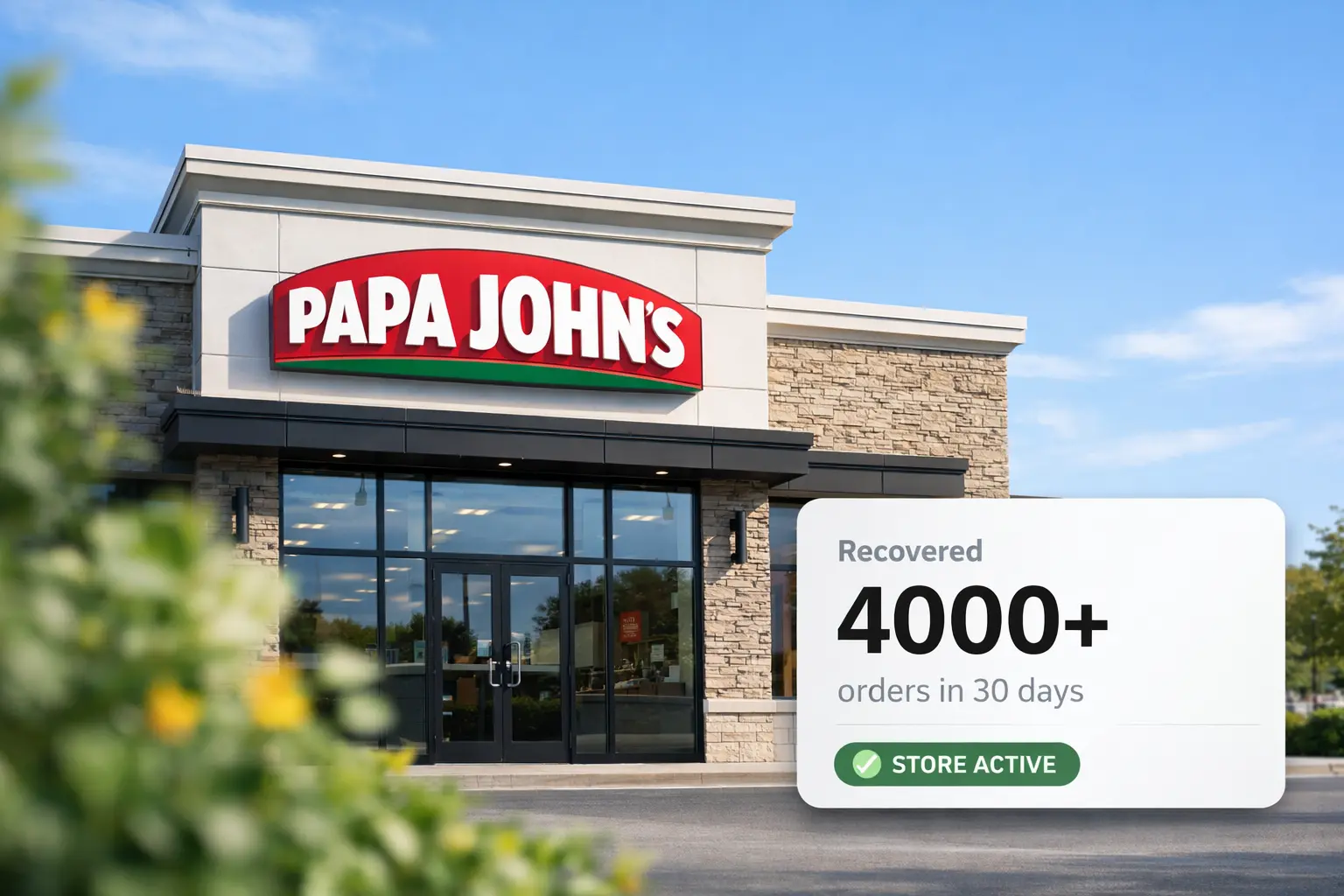 Papa Johns Franchise Auto Reopens Marketplaces